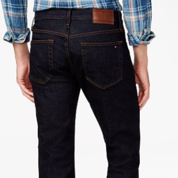 tommy hilfiger men's slim fit jeans